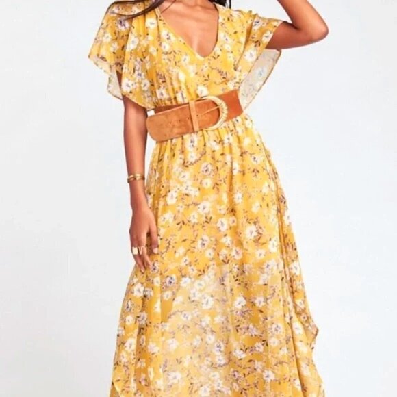 Show Me Your Mumu Paloma Dress Flirtin Floral Size Small - Picture 2 of 11